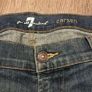 7FAM CARSEN JEANS (NWOT)